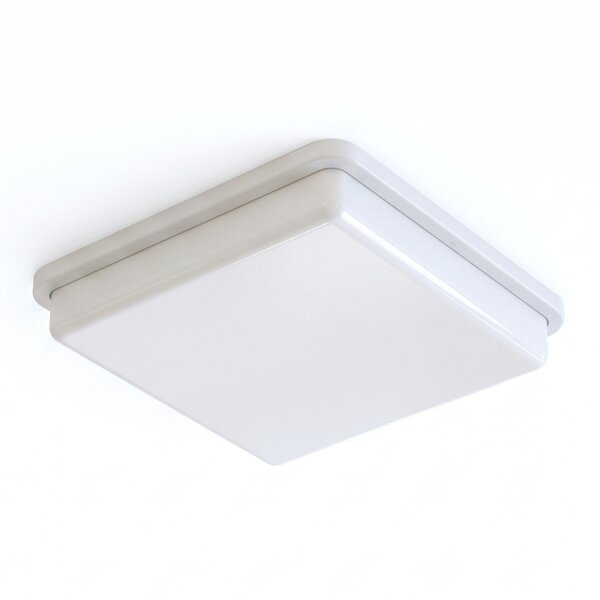 Deckenleuchte Badezimmer IP44 Weiß E27 B: 25 cm klein
