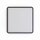 Plafonnier rectangulaire IP44 E27 Noir Blanc Moderne L : 25 cm