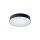 Plafonnier 3 flammes noir E14 Ø 40,5 cm rond