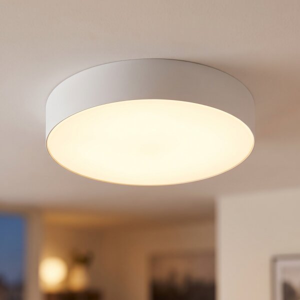Plafonnier intérieur blanc Ø 40,5 cm 3x E14 rond