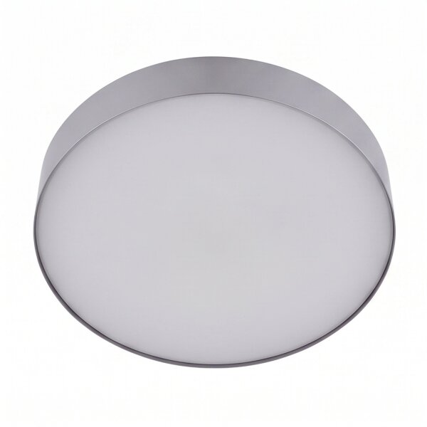 Plafonnier LED Ø 40,5 cm en argent 4000 K 2200 lm