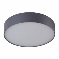 Plafonnier LED Ø 40,5 cm rond graphite