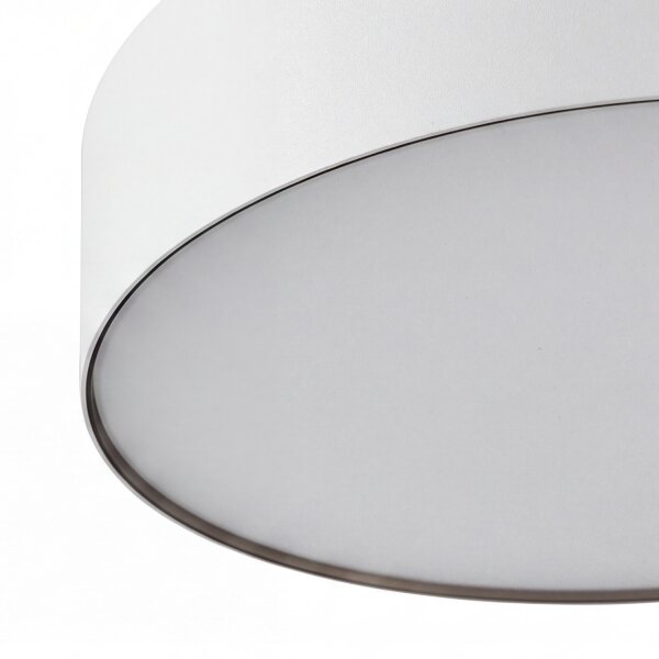 Plafonnier détecteur de mouvement blanc 3x E14 Ø 40,5 cm rond