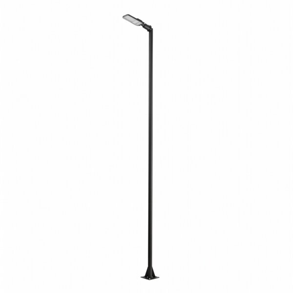 LED Wegeleuchte außen 392 cm hoch Schwarz 3000 K IP65
