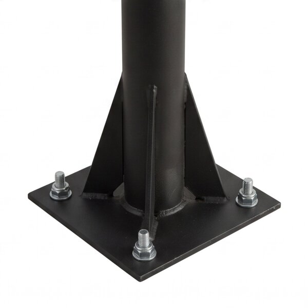 LED Wegeleuchte außen 392 cm hoch Schwarz 3000 K IP65