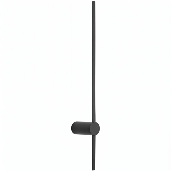 LED Wandlampe Schwarz 3000 K 380 lm Aluminium indirekt