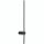 LED Wandlampe Schwarz 3000 K 380 lm Aluminium indirekt