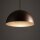Suspension ronde Ø 33 cm brun mat métal GX53