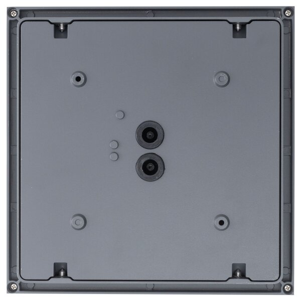 Wandleuchte außen 2-flammig IP54 Graphit E14 Glas Aluminium