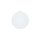 Applique salle de bain en laiton blanc IP44 G9 verre métal