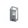 Applique extérieure Gris IP54 E14 Verre Aluminium Moderne