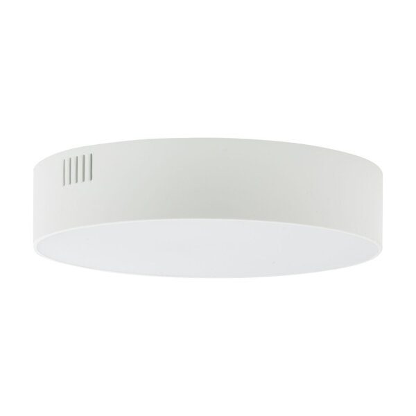 Runde Deckenleuchte LED Ø 21 cm Weiß blendarm 3000 K