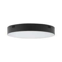Plafonnier LED Noir Ø 30 cm 3000 K 4300 lm...