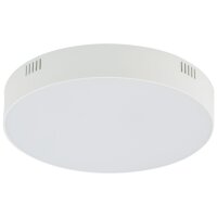 Plafonnier rond LED Blanc 4000 K 3400 lm Ø 21 cm...