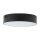 LED Deckenleuchte Schwarz Ø 21 cm 4000 K 3000 lm Modern