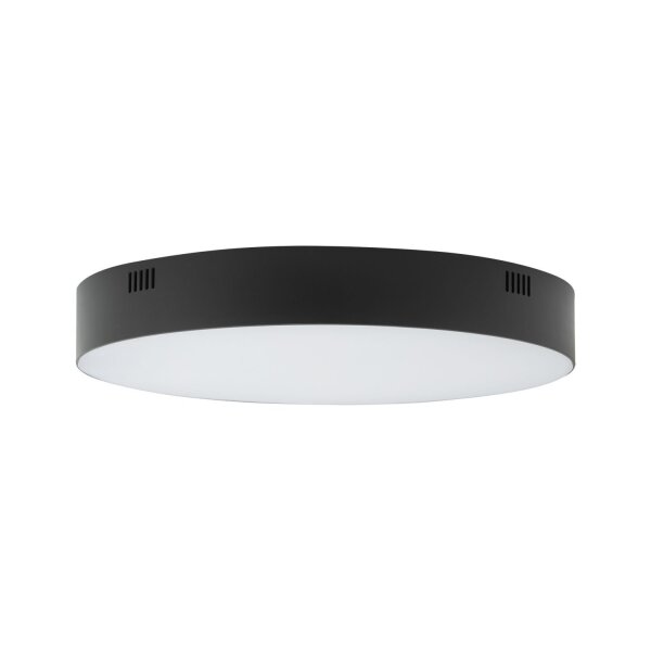 Deckenlampe LED Schwarz 4000 K 4500 lm Ø 30 cm rund Modern