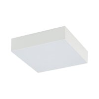 Plafonnier LED Blanc carré L : 16 cm 3000 K 1900...