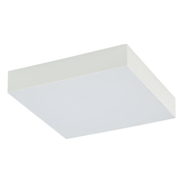 Plafonnier blanc LED L : 21 cm 3000 K 3100 lm Moderne