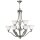 Lustre design avec abat-jour en nickel blanc Ø89cm