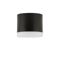Kleiner Deckenspot Schwarz GX53 Ø 8,5 cm Aluminium...