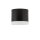 Kleiner Deckenspot Schwarz GX53 Ø 8,5 cm Aluminium Modern