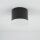 Kleiner Deckenspot Schwarz GX53 Ø 8,5 cm Aluminium Modern