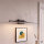Applique LED Noir Aluminium 3000 K Miroir Images