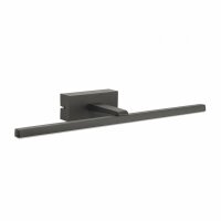 bilderleuchte LED Schwarz 59,5 cm lang warmweiß...