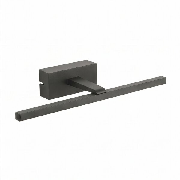 Lampe LED pour miroir Noir 3000 K 290 lm L : 45,5 cm Aluminium