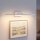 Wandlampe LED Weiß 59,5 cm lang 3000 K warmweiß