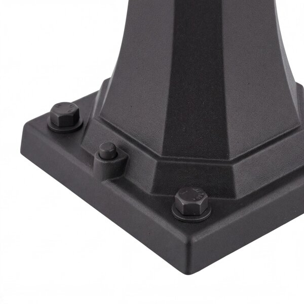 Lampe dextérieur IP44 Noir E27 200 cm Aluminium Moderne