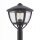 Lampe dextérieur IP44 Noir E27 200 cm Aluminium Moderne