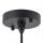 Suspension extérieure IP44 E27 Noir Aluminium Moderne KIKI