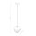 Suspension extérieure IP44 E27 Noir Aluminium Moderne KIKI