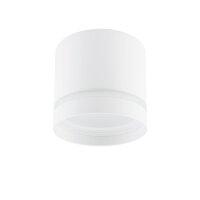 Deckenlampe GX53 &Oslash; 8,5 cm Wei&szlig; Aluminium Spot klein