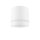 Plafonnier GX53 Ø 8,5 cm Blanc Aluminium Petit spot