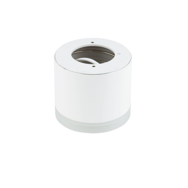 Deckenspot Ø 8,5 cm GX53 Weiß rund klein H: 7 cm