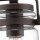 Pendelleuchte Glas Metall Bronze Antik E27 Ø12 cm rund