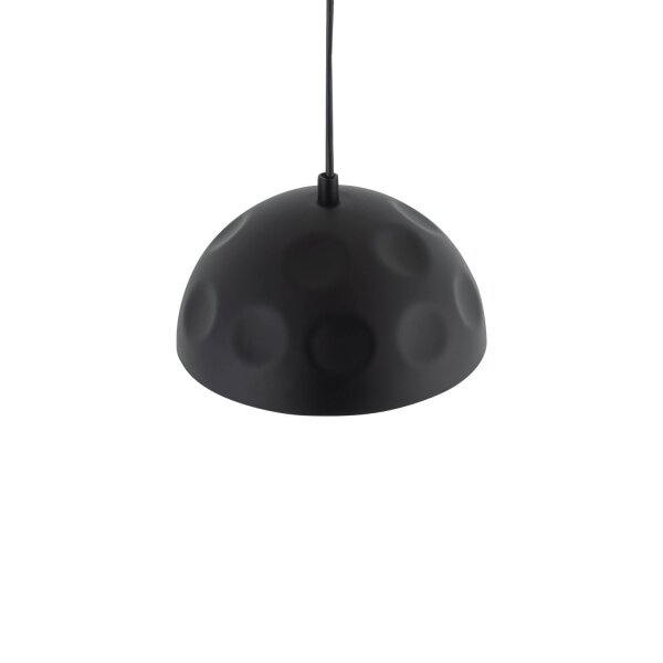 Pendelleuchte Ø 33 cm E27 in Schwarz Gold matt