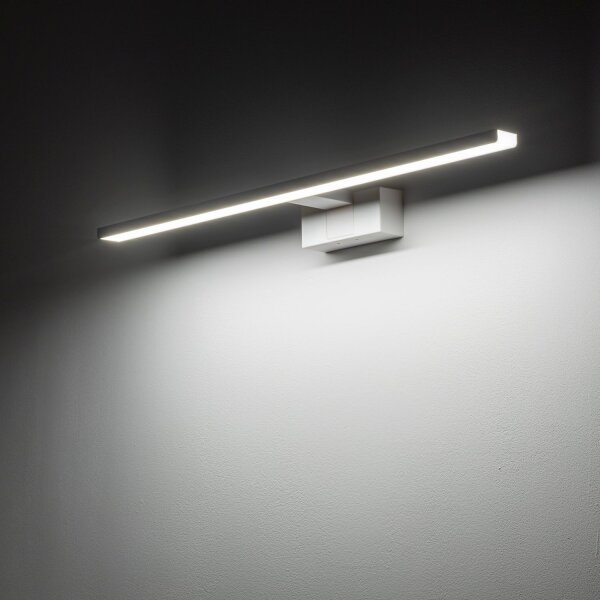 LED Spiegelleuchte 4000 K 950 lm IP44 Weiß B: 60 cm