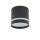 Spot Decke Schwarz GX53 Ø 8,5 cm rund H: 8,3 cm klein Metall
