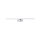 LED Spiegelleuchte IP44 Chrom 4000 K 950 lm Aluminium