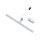 LED Spiegelleuchte IP44 Chrom 4000 K 950 lm Aluminium