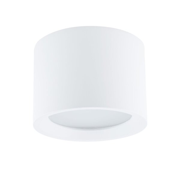 Plafonnier salle de bain blanc IP54 GX53 Ø 8,5 cm aluminium petit