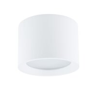 Plafonnier salle de bain blanc IP54 GX53 &Oslash; 8,5 cm...