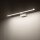 Lampe à miroir LED IP44 blanche aluminium 3000 K 900 lm