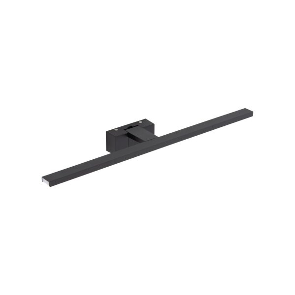 Spiegelleuchte LED Schwarz IP44 3000 K 850 lm Aluminium