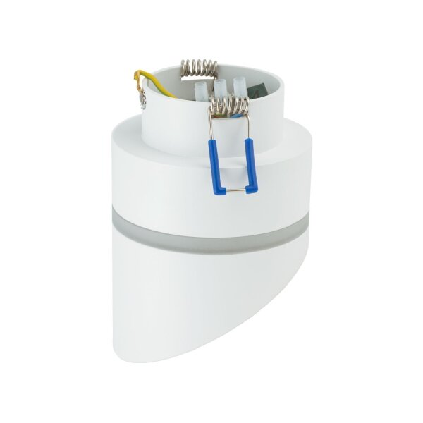 Plafonnier encastré Ø 8,5 cm H : 12 cm GX53 Blanc