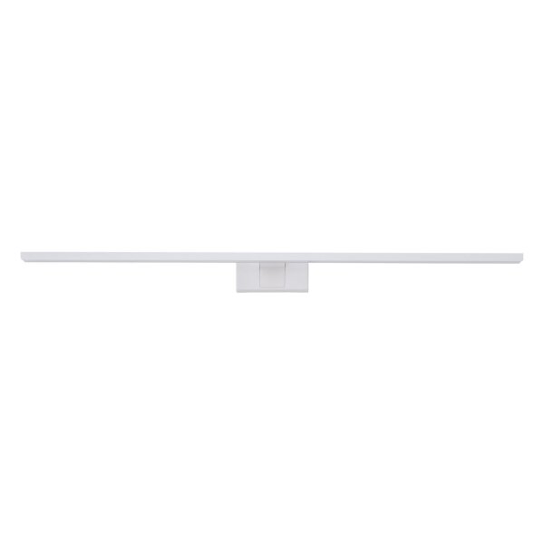 Lampe à miroir LED Blanc IP44 3000 K 1100 lm Aluminium
