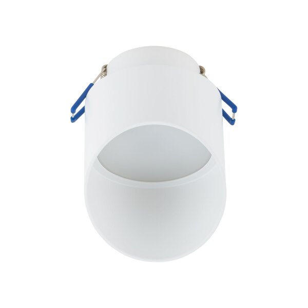 Spot encastré GX53 Blanc Aluminium Plafond encastré
